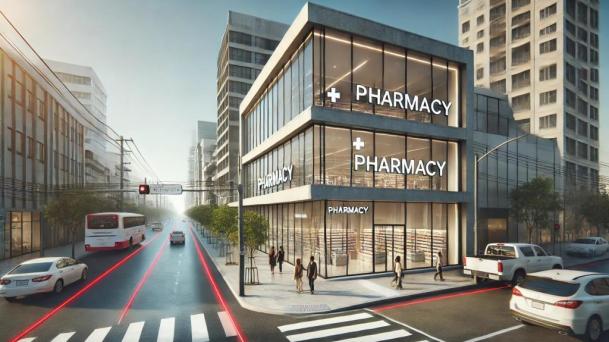 Looking to rent a space for a pharmacy, 51 to 120 sq.m