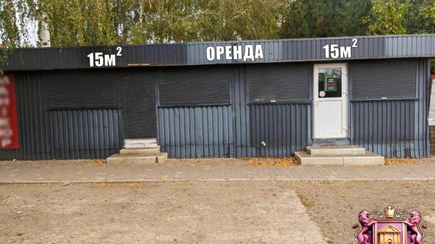 Two kiosks for rent at the bus stop!